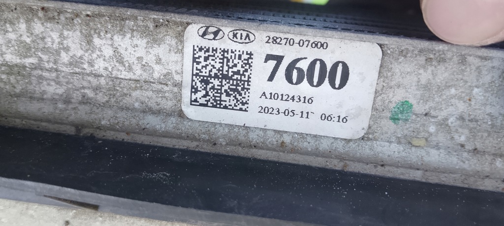 Радиатор интеркулер i20 3 i30 bayon kona kia ceed rio xceed 28270-07600 Киев