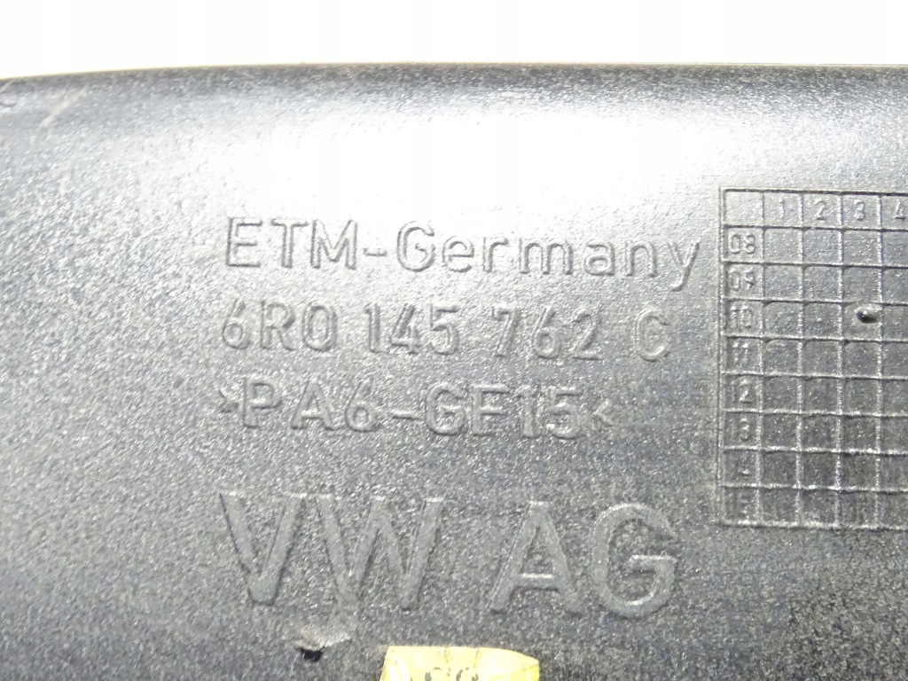 фото №8, Труба шланг інтеркулер vw polo v 5 6r0 1.4 tsi