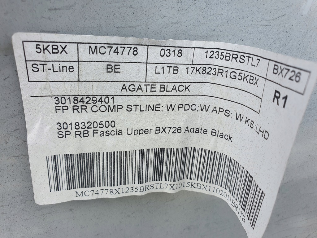 фото №8, Бампер задня задній ford puma mk2 st-line rok 19-