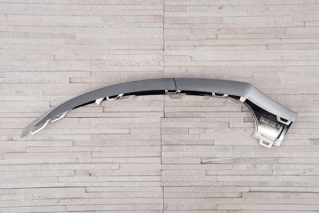 фото №9, Mercedes cls c218 2014-18 хром молдинг перед бампера права a2188851674