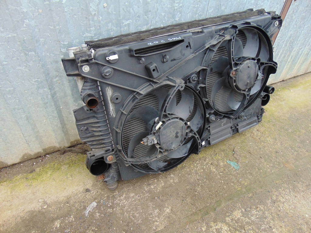 фото №6, Комплект радіатор ford mondeo mk5 2.0 tdci механічна коробка передач