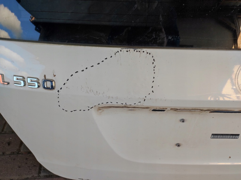 фото №13, Кришка багажника задня mercedes gl 164 w164 164