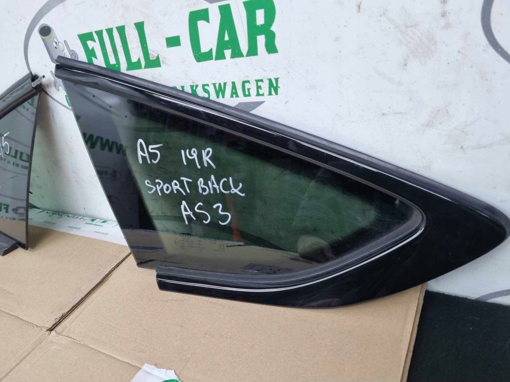 фото №15, Audi a5 8w8 sportback задняя правая левая стекло стекло dekor молдинг 19r as3