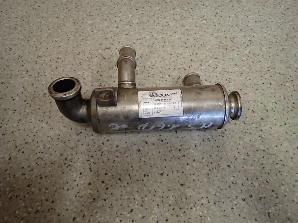 фото №1, Mazda 3 03-07 1.6 d радіатор вихлопних газів