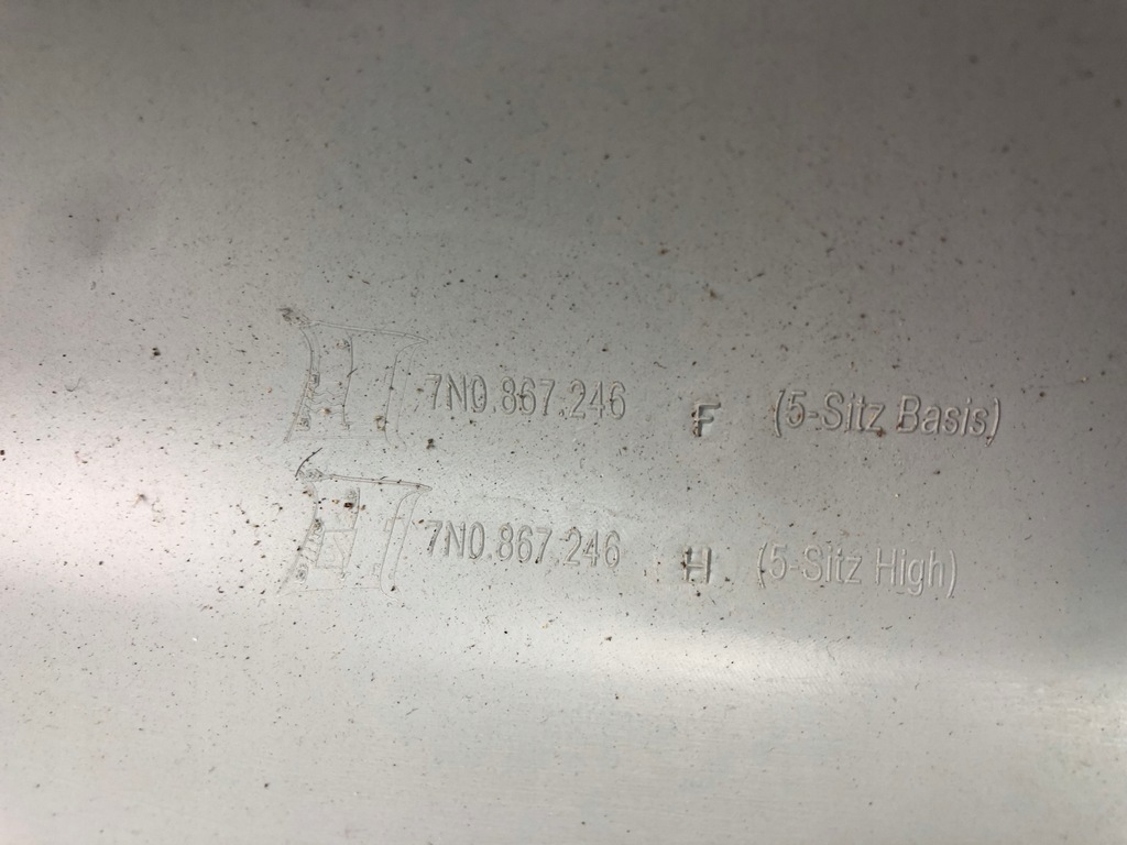 фото №5, Seat alhambra защита обшивка стойка правый задняя 7n0867246f