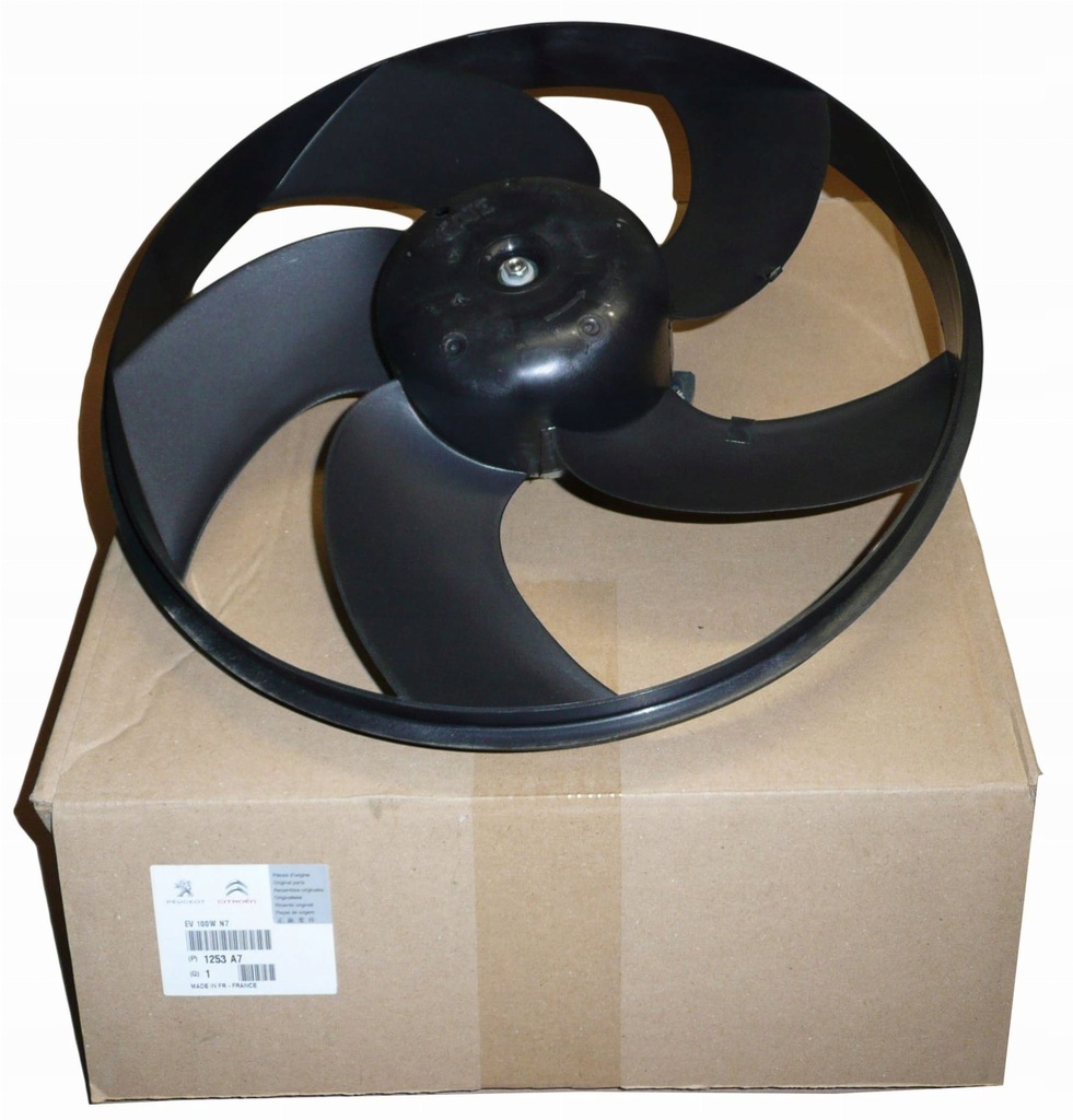 фото №1, Вентилятор радиатора berlingo ii partner 1253.a7