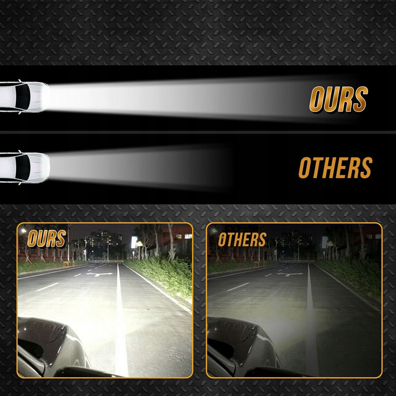 фото №7, Лампа робоча автомобільний протитуманна фара 120w led 2szt