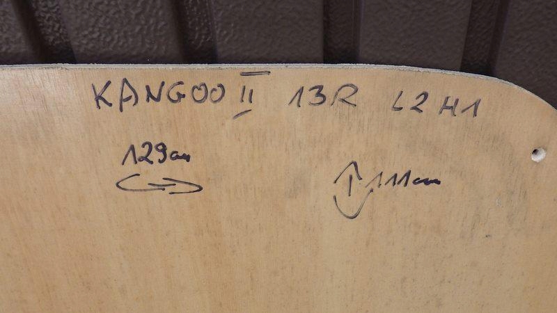 фото №9, Пол обивка обшивка кузов грузовой renault kangoo ii iii l2h1