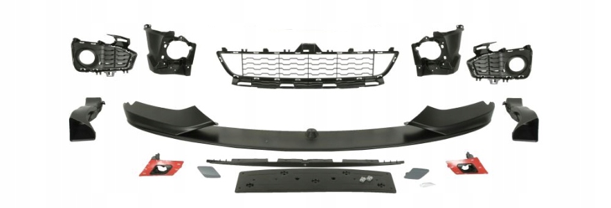 Бампер перед bmw 4 f32,f33,f82,f83 07.13-02.17r m performance комплект a300 Зі Шроту