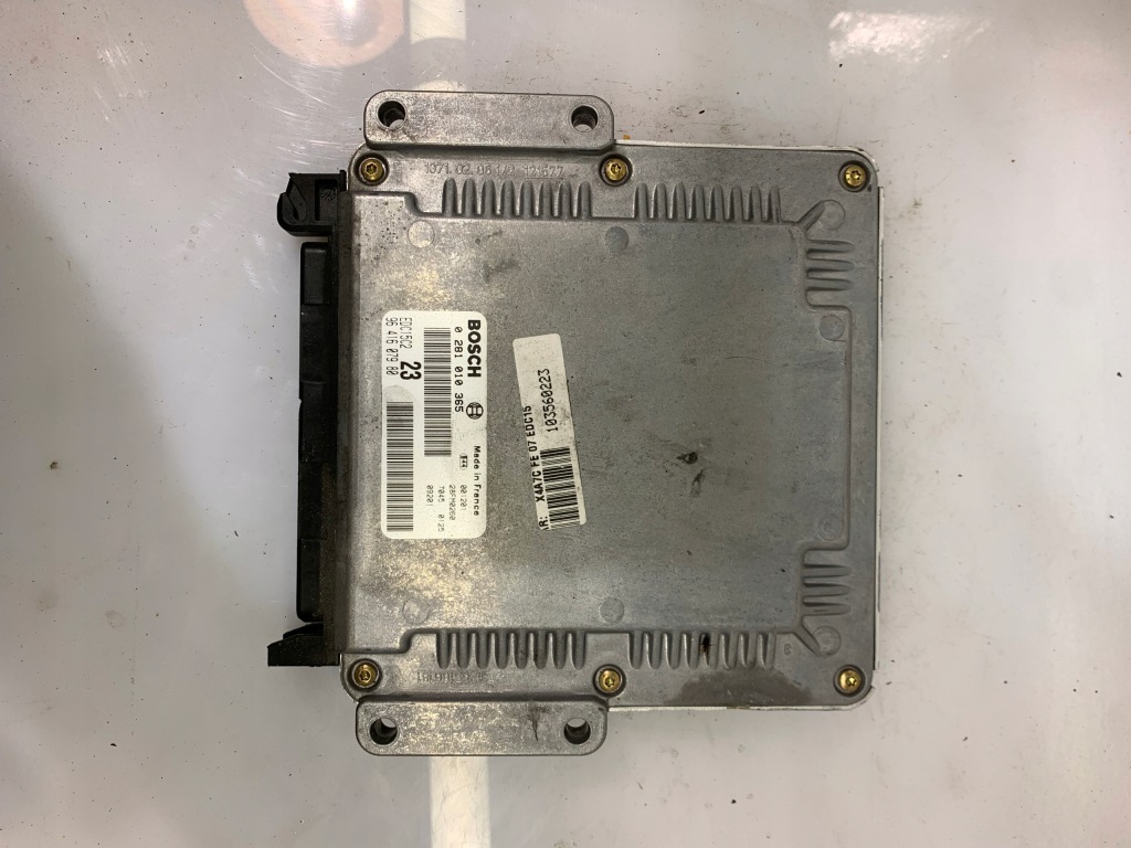 фото №1, Блок управления двигателя bosch 9641607980 0281010365