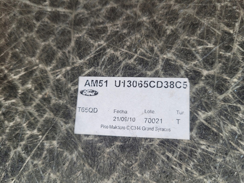 фото №7, Ford c-max grand mk2 полиця багажника задня задня am51-u13065