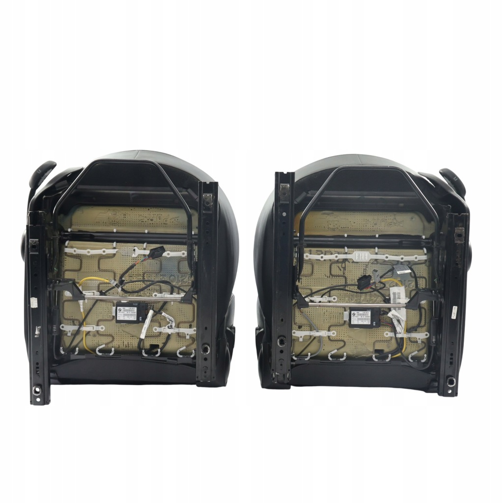 Mini cooper one r57 комплект сидінь перед задні підігрів чорна шкіра Доставка