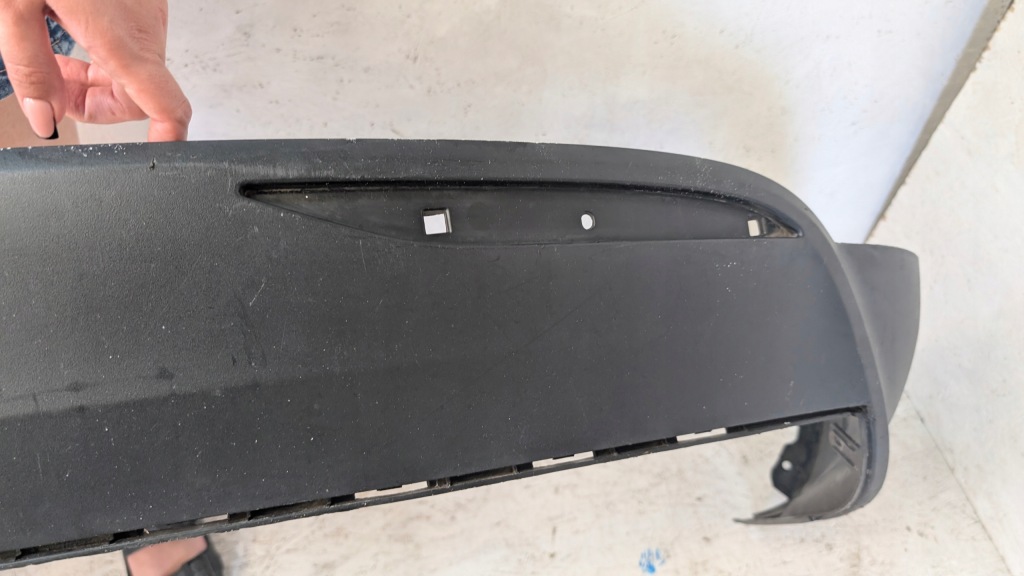 фото №7, Tesla x 15-25 бампер задній задня спойлер дифузор накладка 1058354-00-d