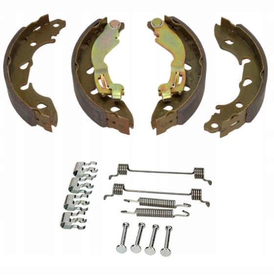 фото №1, Гальмівні колодки + пружини do fiat 500 panda ford ka