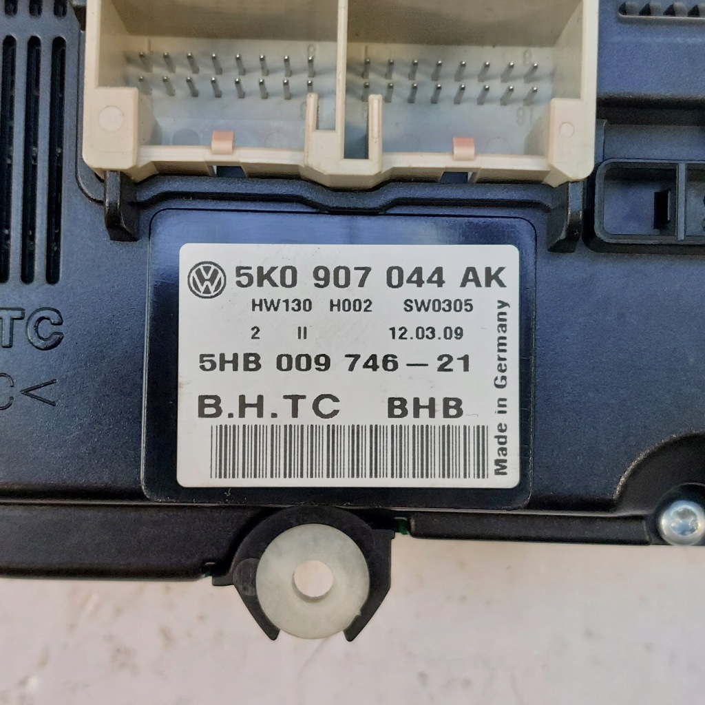 фото №9, Volkswagen golf 6 vi панель обдув кондиционера 5k0907044ak