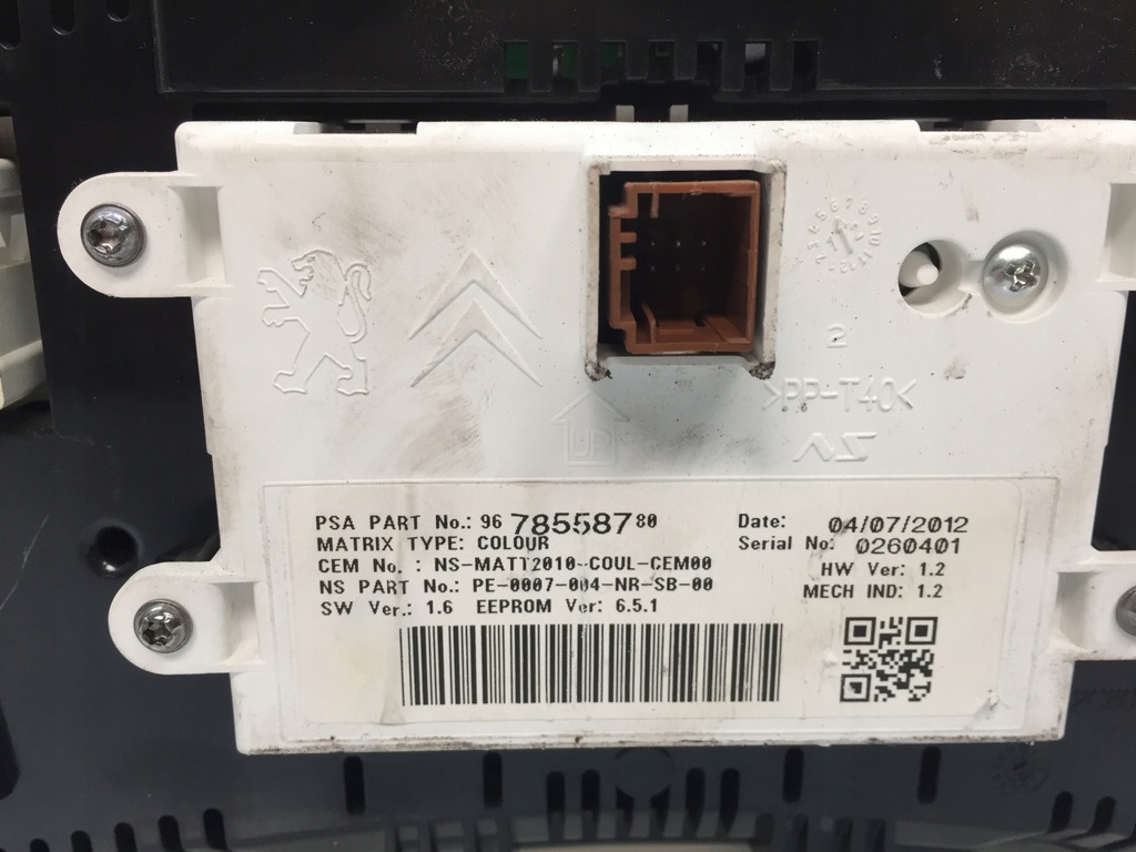 фото №5, Citroen ds4 счетчик приборная панель europa дисплей