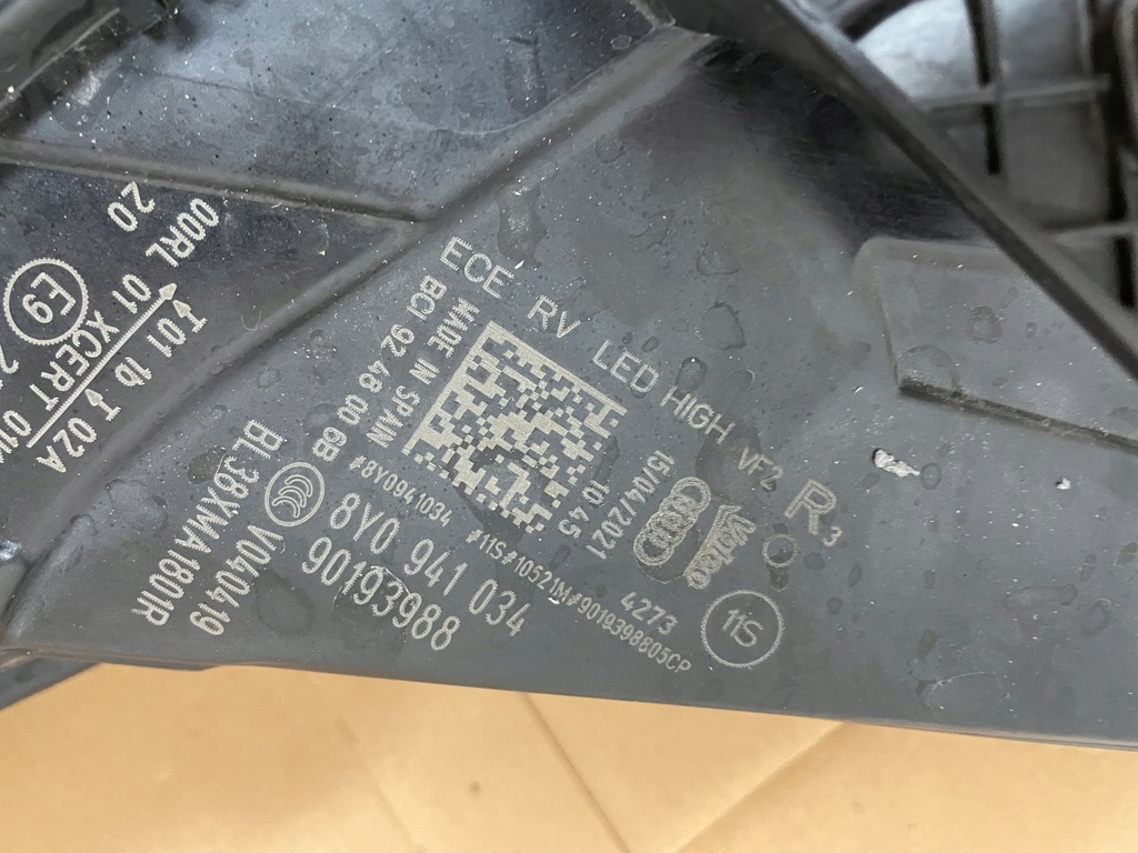 фото №7, Лампи ліва права audi a3 8y0 full led повний