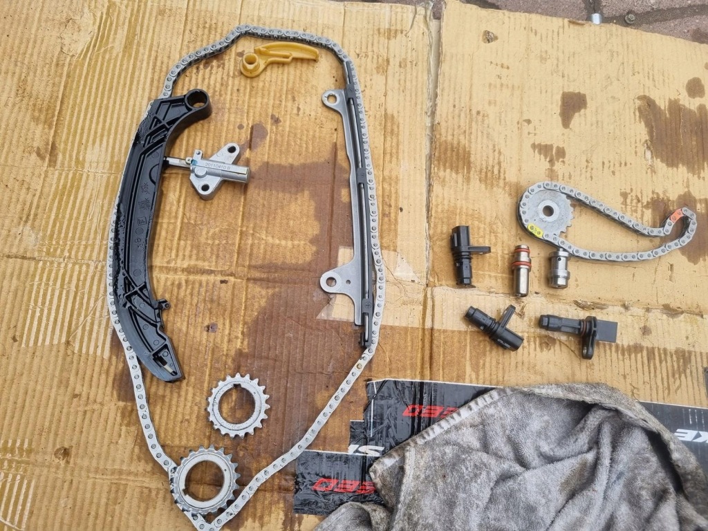 фото №1, Направляющая натяжитель набор распределительного вала corolla e21 2.0 h