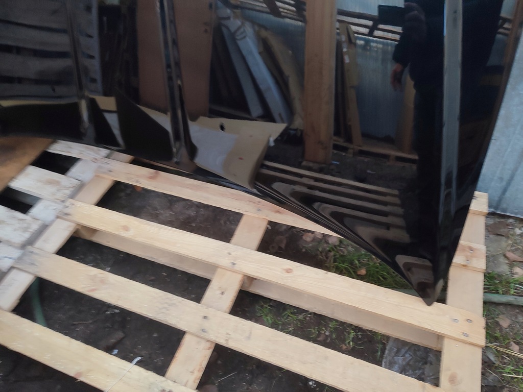 фото №7, Капот porywa двигателя алюминиевая fiat freemont jc 2009r-12.15 лак pxr