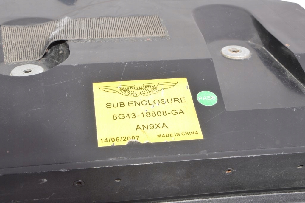 фото №8, Aston martin vantage roadster динамик сабвуфер