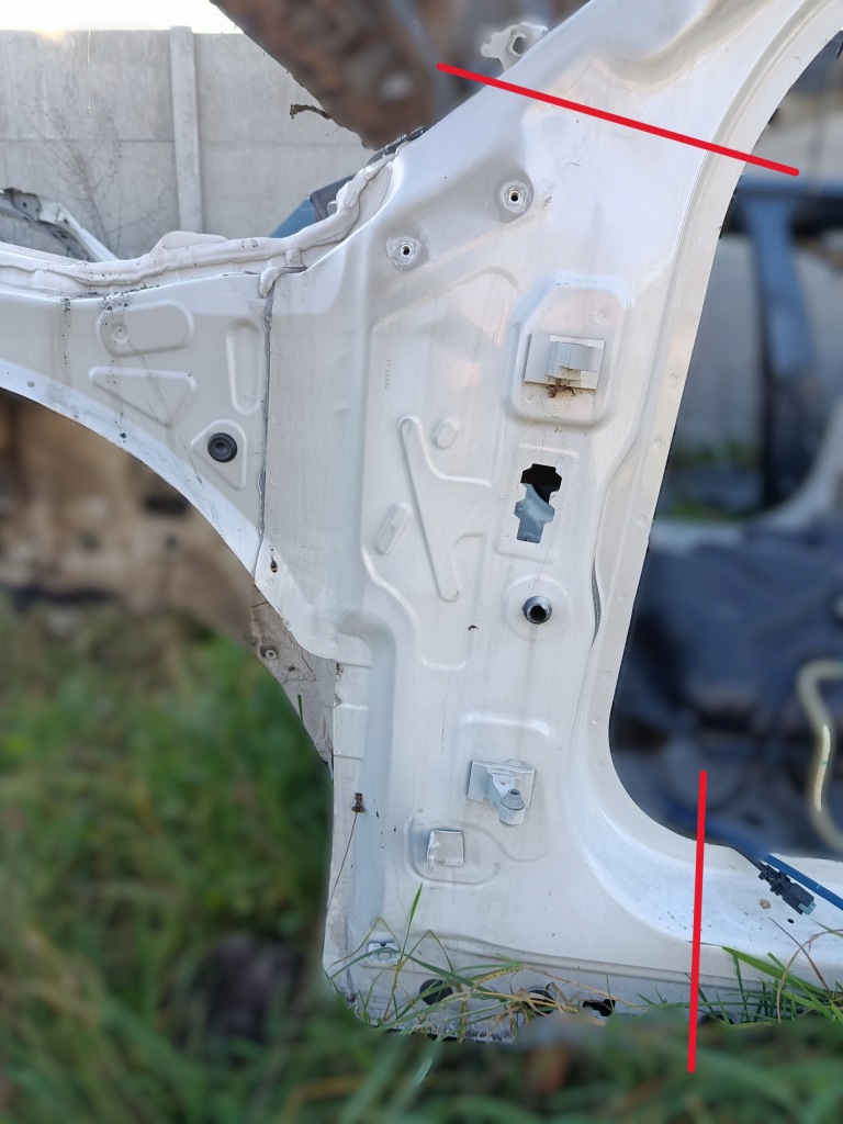 фото №1, Блок двигателя a левый перед передний порог bmw x1 f48 a300 белый