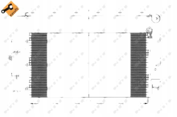 фото №3, Nrf конденсатор кондиционера mini cooper 01-07