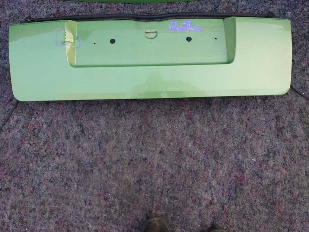 фото №1, Citroen c2 кришка багажника задня задня нижня ksyc борт