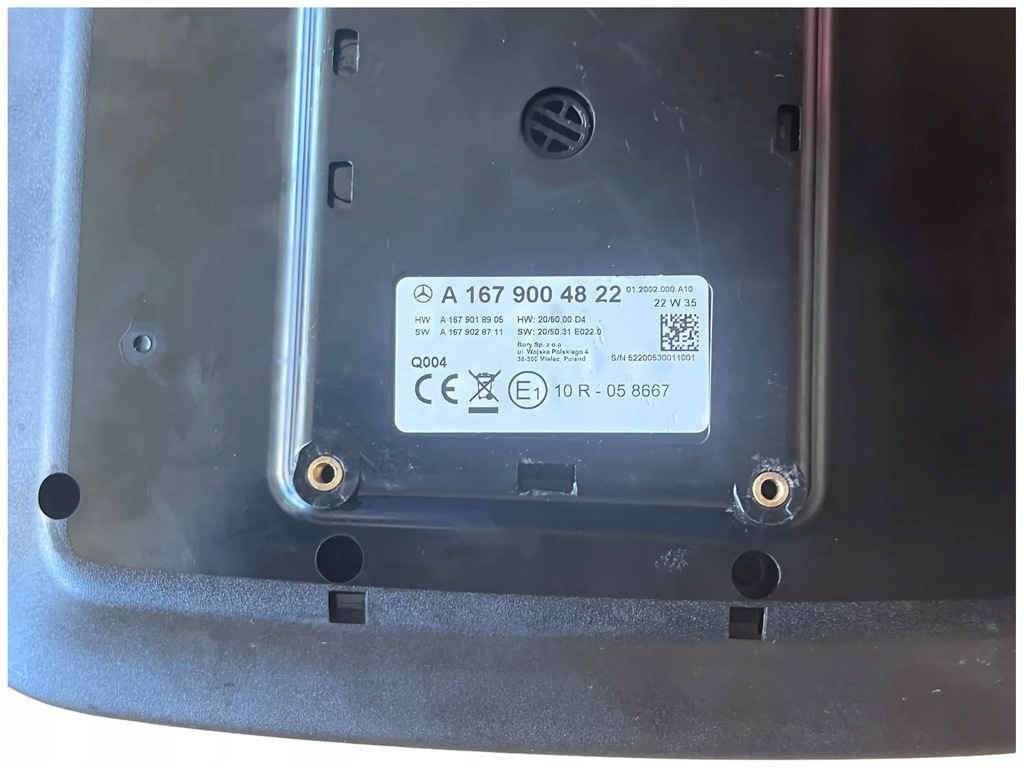 фото №5, Mercedes gle gls w167 кронштейн планшета 1679004822