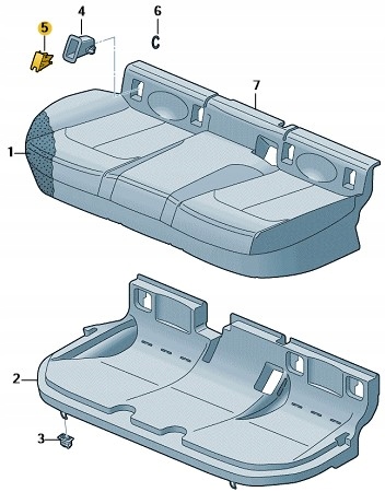 фото №3, Заглушка фаркопа isofix vw t-roc 2018- czarna оригинал