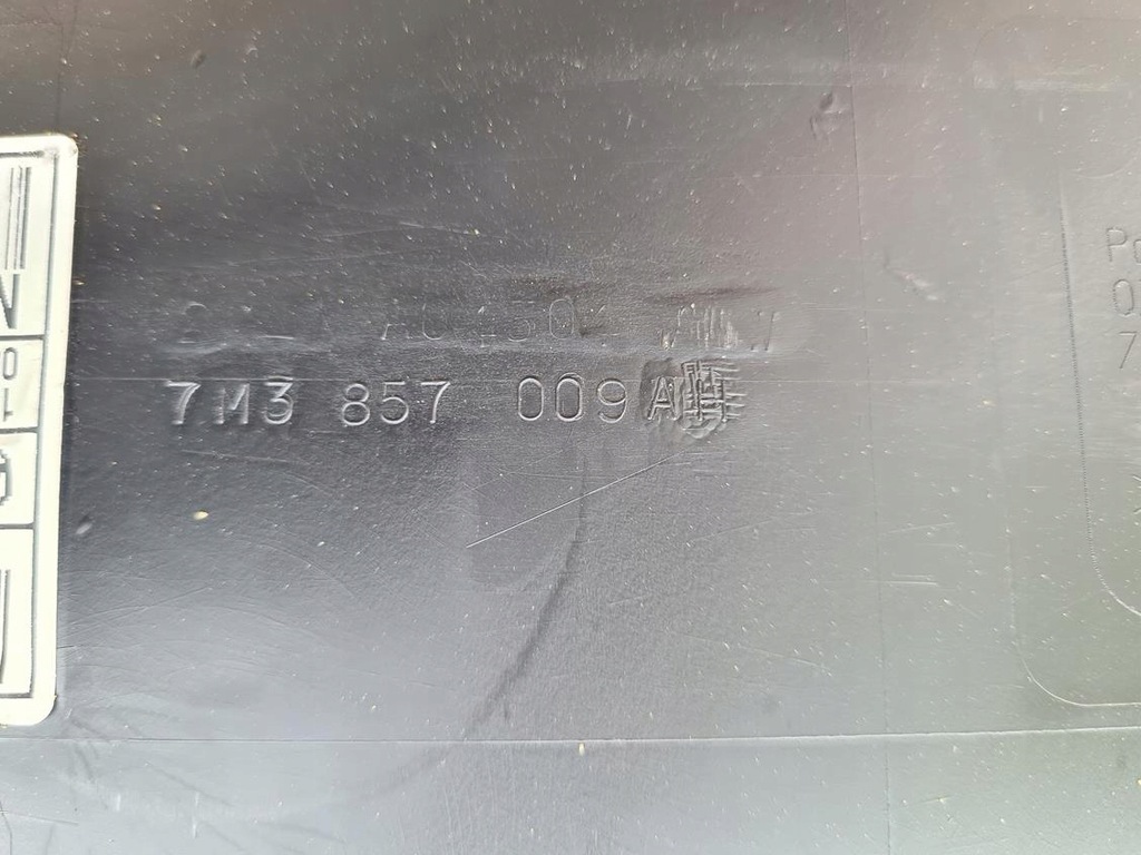 фото №8, Приборная панель приборная приборная панель консоль seat alhambra vw sharan 7m 7m3857009 00-10