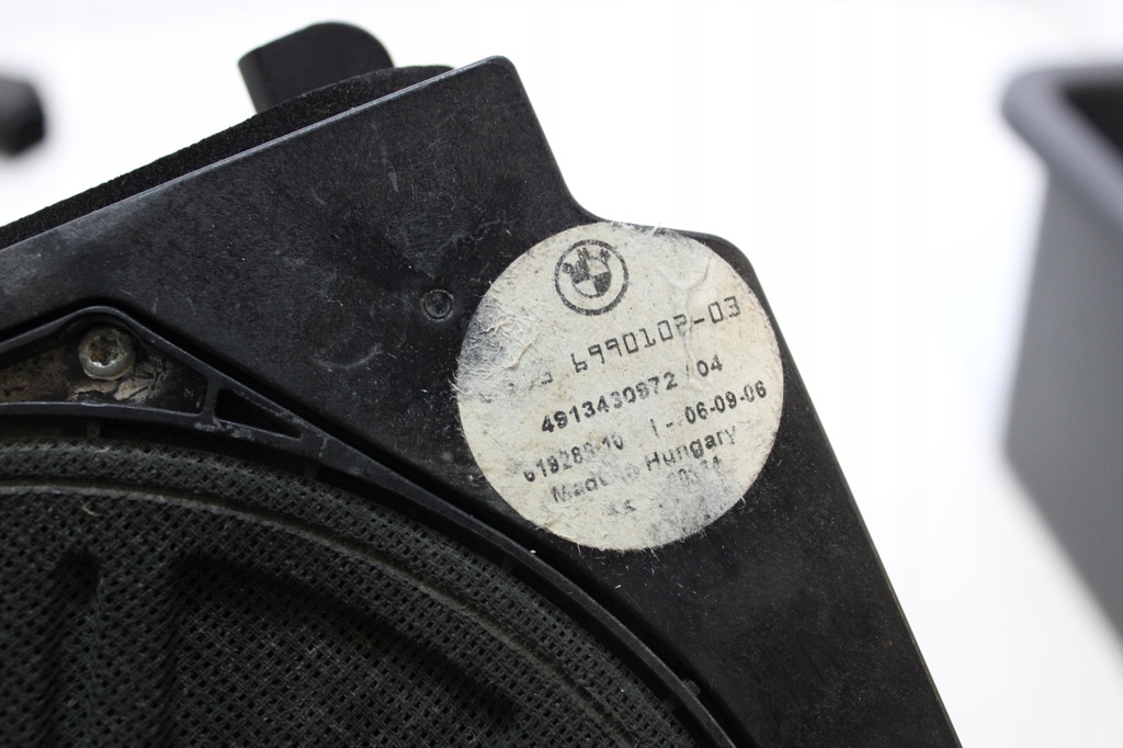 фото №7, Bmw x3 e83 динамик низкочастотный сабвуфер 6990102