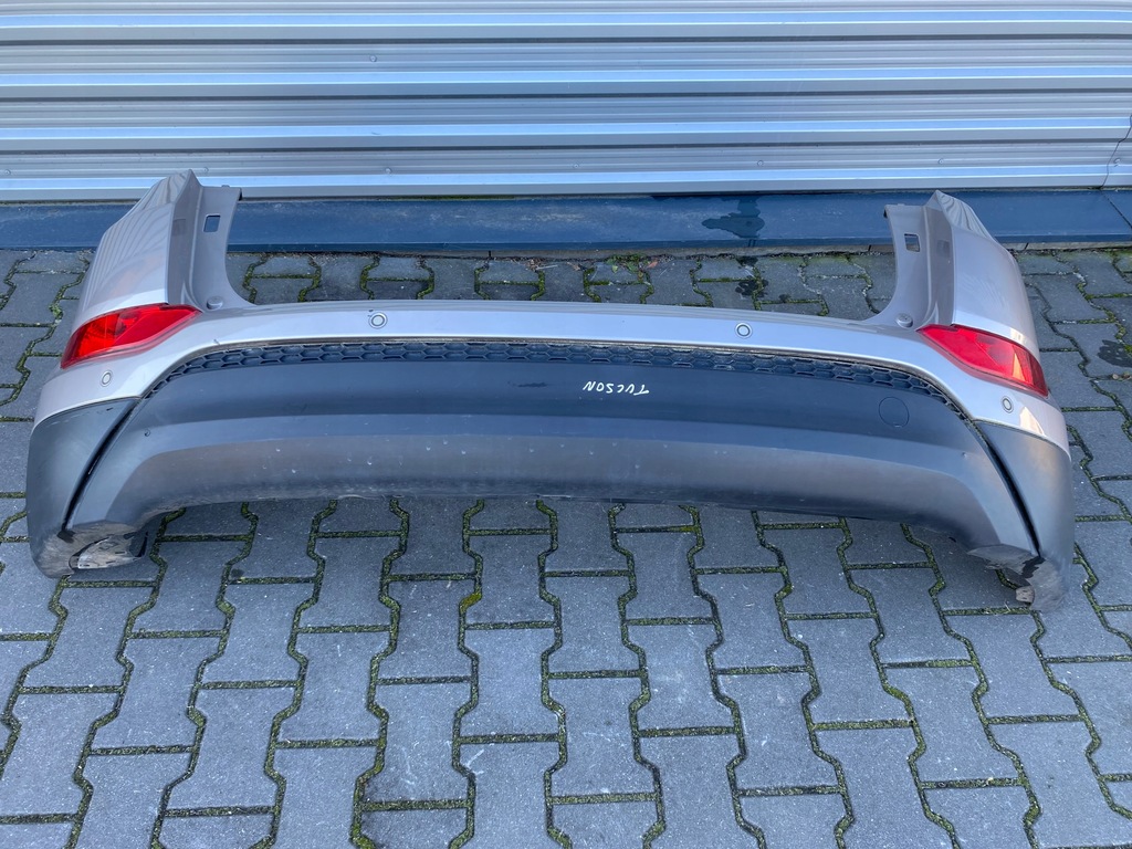 фото №7, Hyundai tucson iii 15-20 бампер задня pdc kompletny y3y