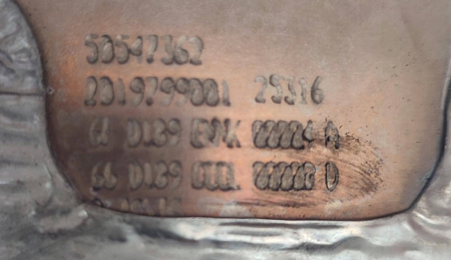 фото №3, Alfa romeo giulia 2,2 jtd катализатор dpf фильтр