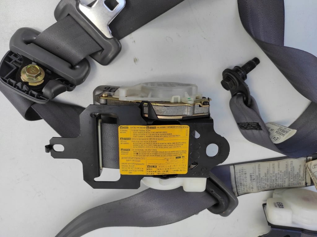 фото №9, Pas ремені безпеки l/p перед задня daihatsu yrv