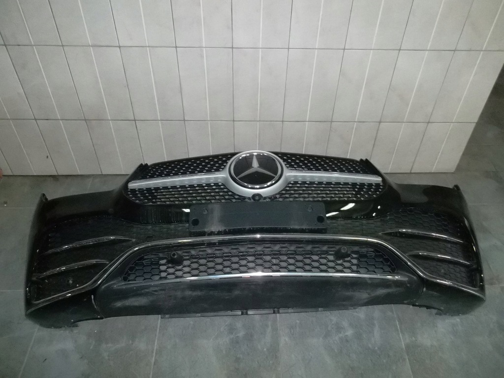 фото №6, Mercedes gle 167 amg w167 бампер kompletny перед