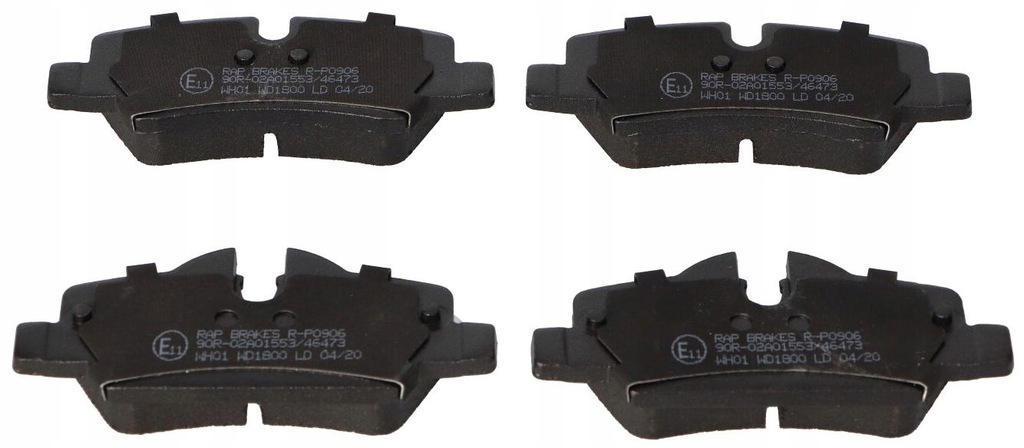 фото №1, Тормозные колодки тормозные rap brakes r-p0906