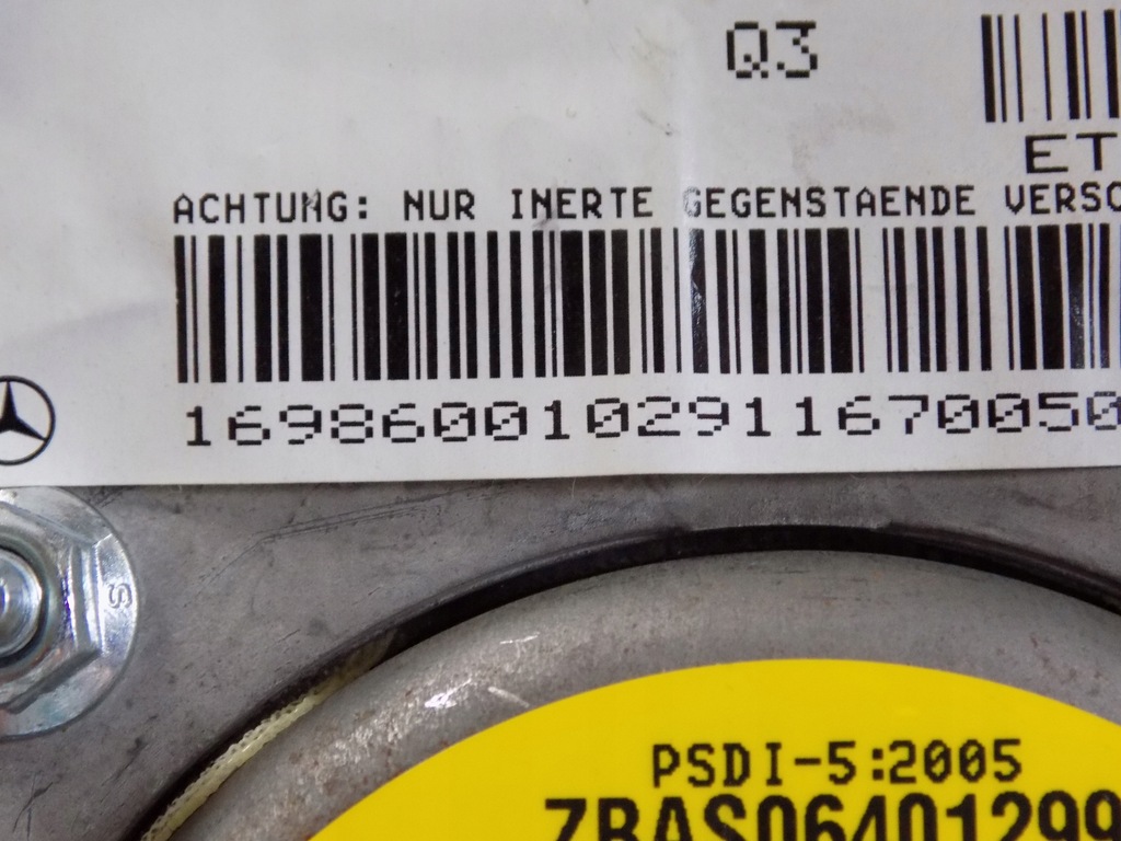 фото №16, Mercedes w169 приборная панель приборная консоль приборная панель war