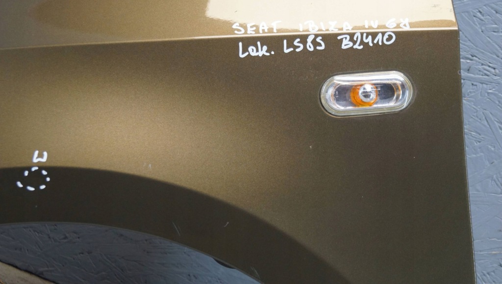 фото №9, Seat ibiza iv 6j крыло левый перед ls8s b2410