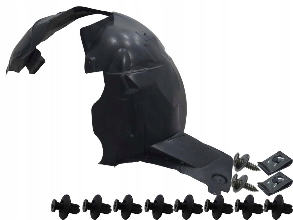 фото №1, Подкрылок левая передний клипсы peugeot partner iii 08-