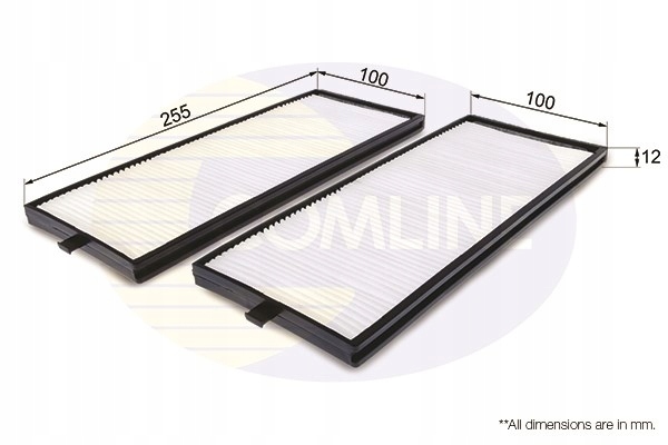 фото №1, Фильтр салонный comline /kpl/ hyundai accent 00-/getz 02-