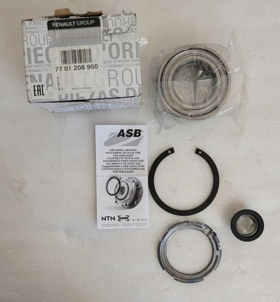 фото №10, Поворотний кулак права перед важіль підшипник renault kangoo ii 2008- citan w415 12-