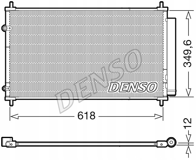 фото №2, Радиатор кондиционера с осушитель toyota