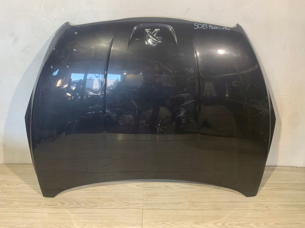 фото №1, Peugeot 508 przed liftem капот крышка двигателя