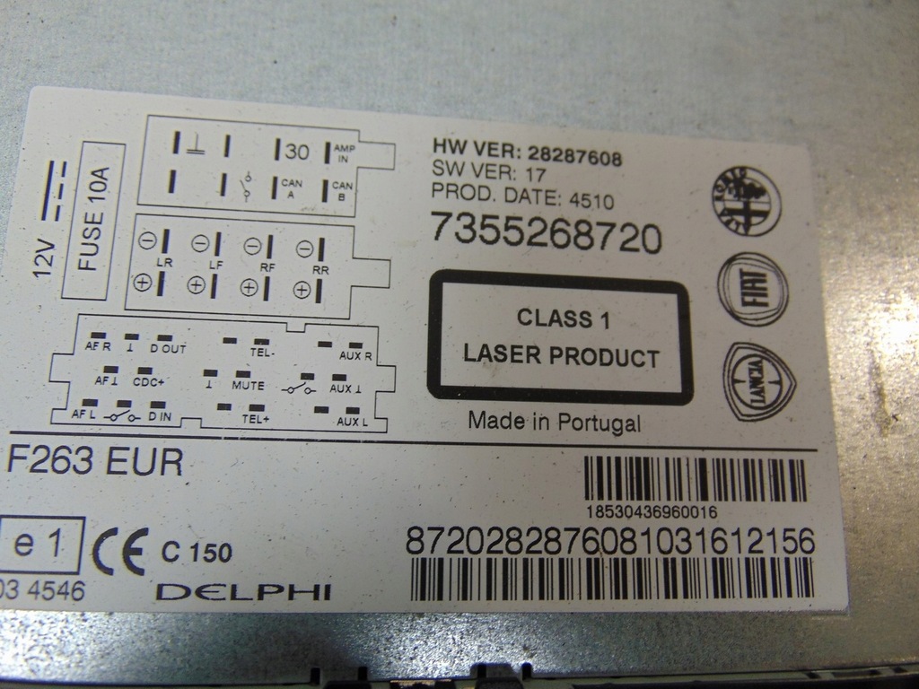 фото №15, Радіо заводський opel combo d doblo ii 7355268720