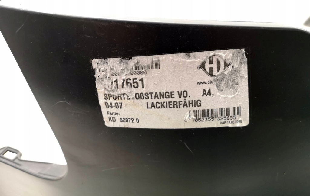 фото №9, Бампер audi a4 8e 04-07