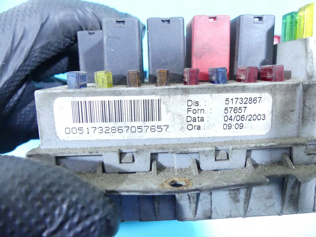 фото №7, Бортовий комп'ютер набір fiat stilo 55186190 1.8b 16v