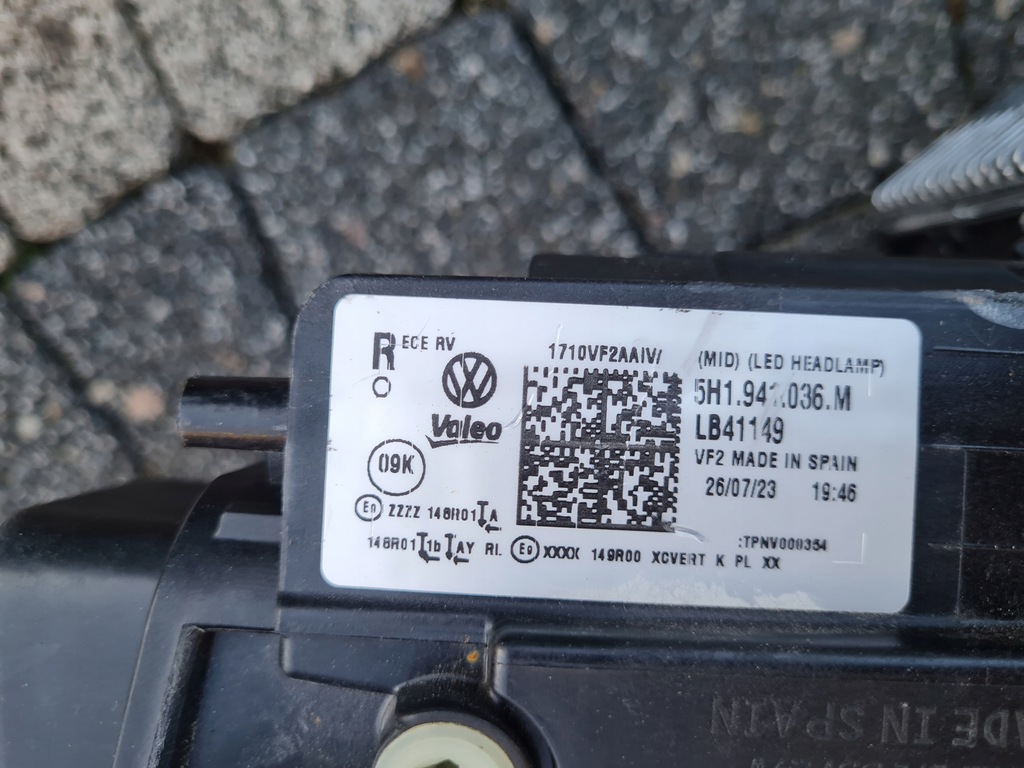 фото №16, Vw e golf 8 viii lift gte r full led mid led синій 5h1941035m 5h1941036m