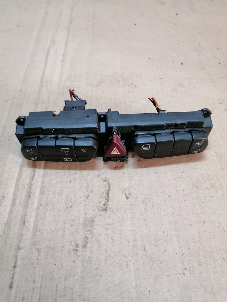 фото №1, Панель управление переключатели mercedes w203