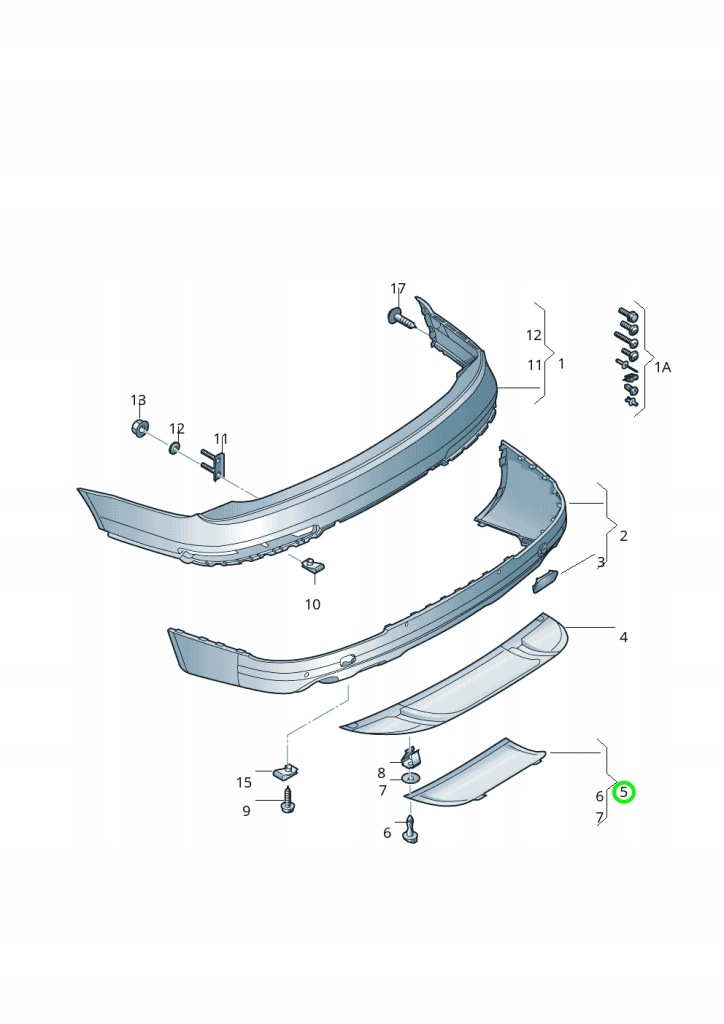 фото №9, Audi q7 заглушка фаркоп буксирувальний заднього бампера оригінальний номер 4l0807087b