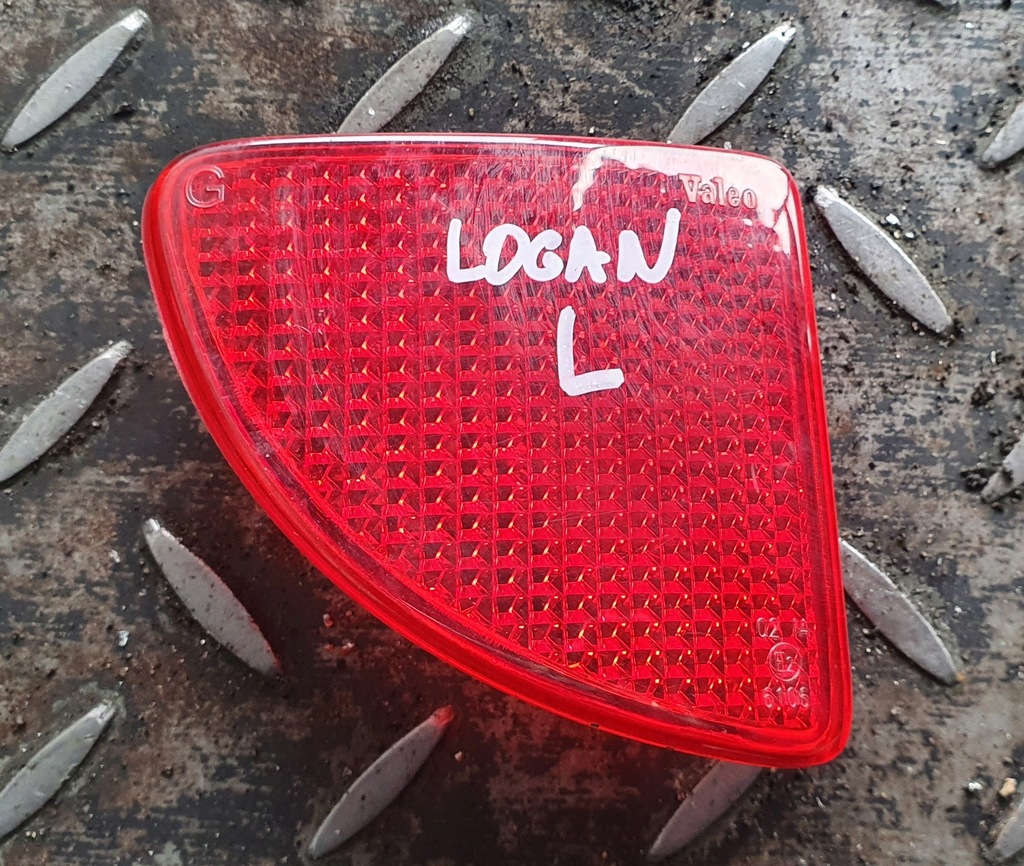 фото №1, Відбивач бампера заднього лівий dacia logan i